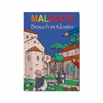 Malbuch Besuch im Kloster